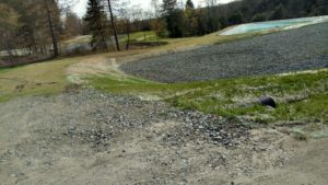 Final limestone bed & finishing pond